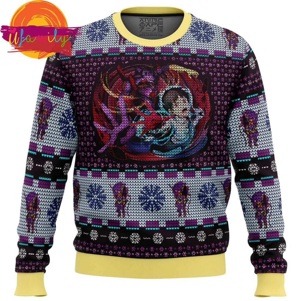 Ikari Shinji Neon Genesis Evangelion Ugly Christmas Sweater