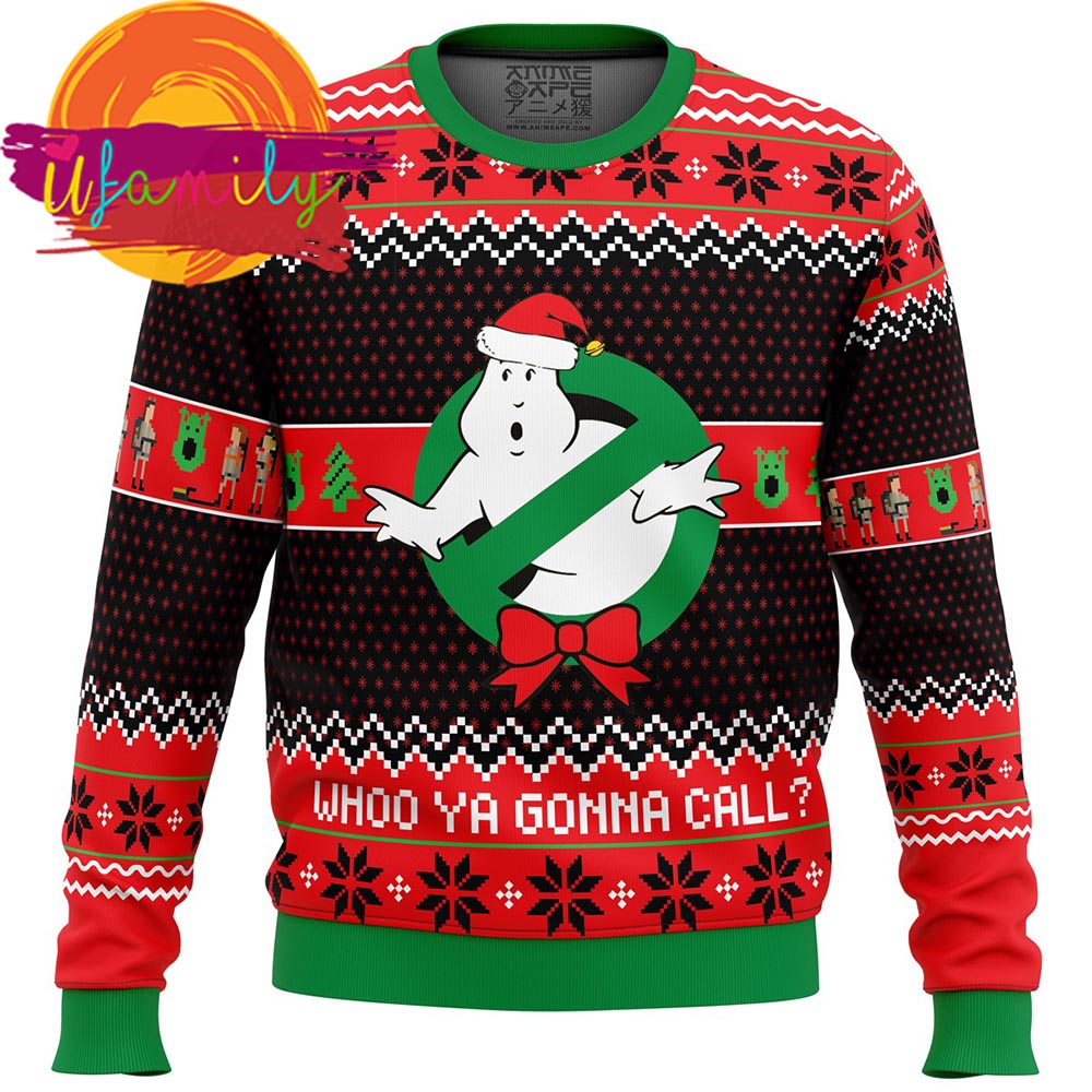 Who You Gonna Call Ghostbusters Christmas Sweater
