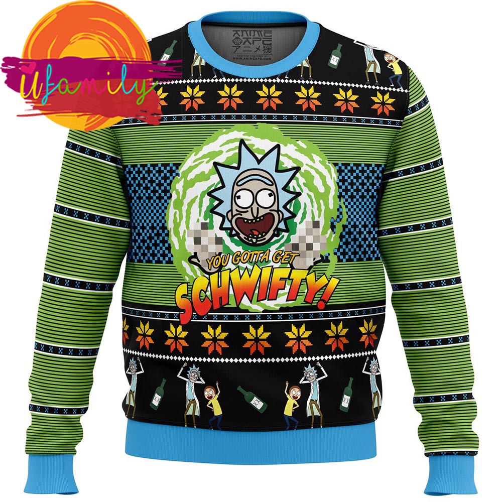 You Gotta Get Rick And Morty Ugly Christmas Sweater