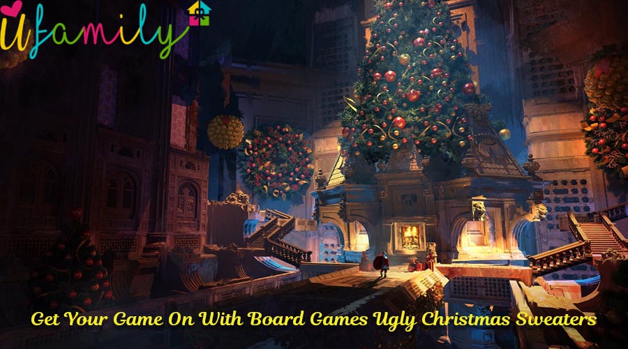 Get Your Game On With Board Games Ugly Christmas Sweaters