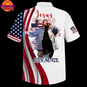 4th Of July America Jelly Roll Hawaiian Shirt 3