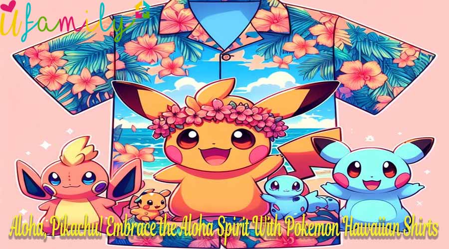 Aloha, Pikachu! Embrace the Aloha Spirit With Pokemon Hawaiian Shirts