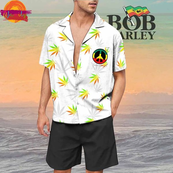 Bob Marley Sun Is Shining Hawaiian Shirt