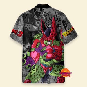 Custom Cell Max Dragon Ball Hawaiian Shirt 2