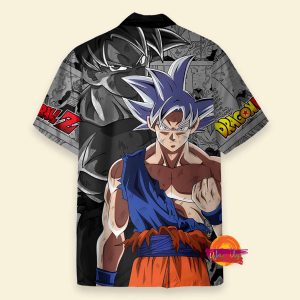 Custom Goku Ultra Instinct Dragon Ball Z Hawaiian Shirt 2