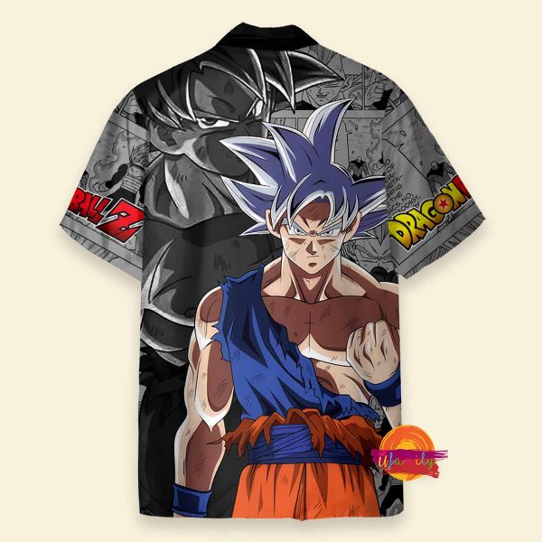 Custom Goku Ultra Instinct Dragon Ball Z Hawaiian Shirt
