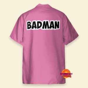 Custom Vegeta Badman Pink Dragon Ball Z Hawaiian Shirt