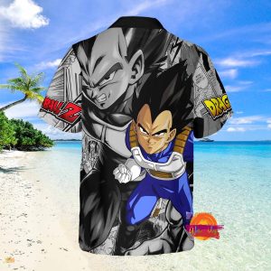 Custom Vegeta Fighter Dragon Ball Z Hawaiian Shirt
