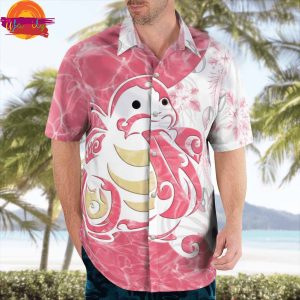 Lickitung Hawaiian Pokemon Shirt