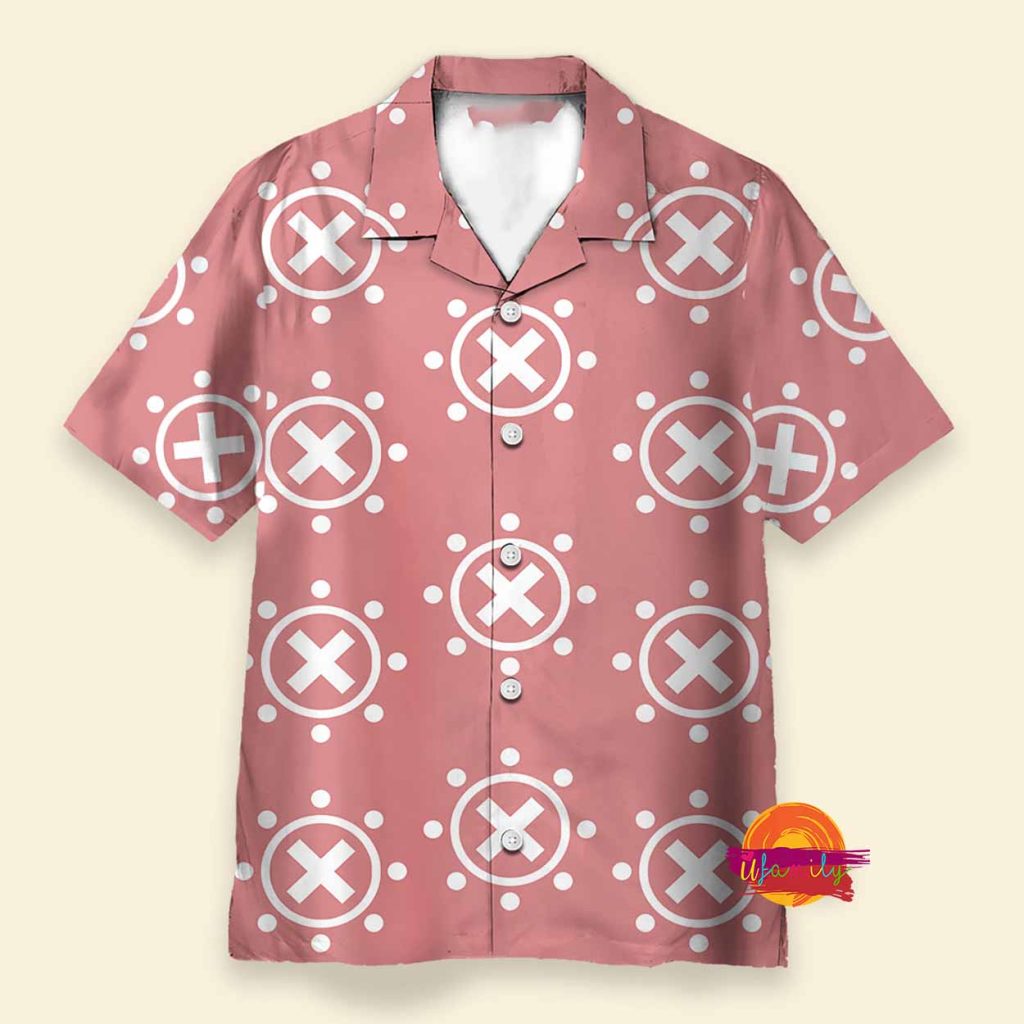 Personalized Chopper Logo Pink One Piece Hawaiian Shirt