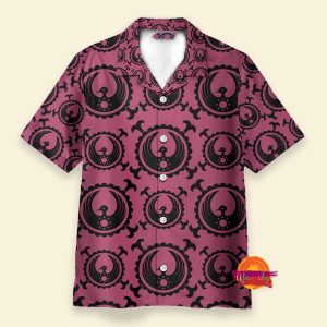 Personalized Kozuki Clan Crest One Piece Hawaiian Shirt
