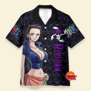 Personalized Nico Robin Sexy One Piece Hawaiian Shirt 1