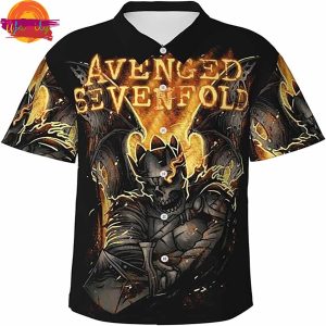 Avenged Sevenfold Hail To The King Hawaiian Shirt 1