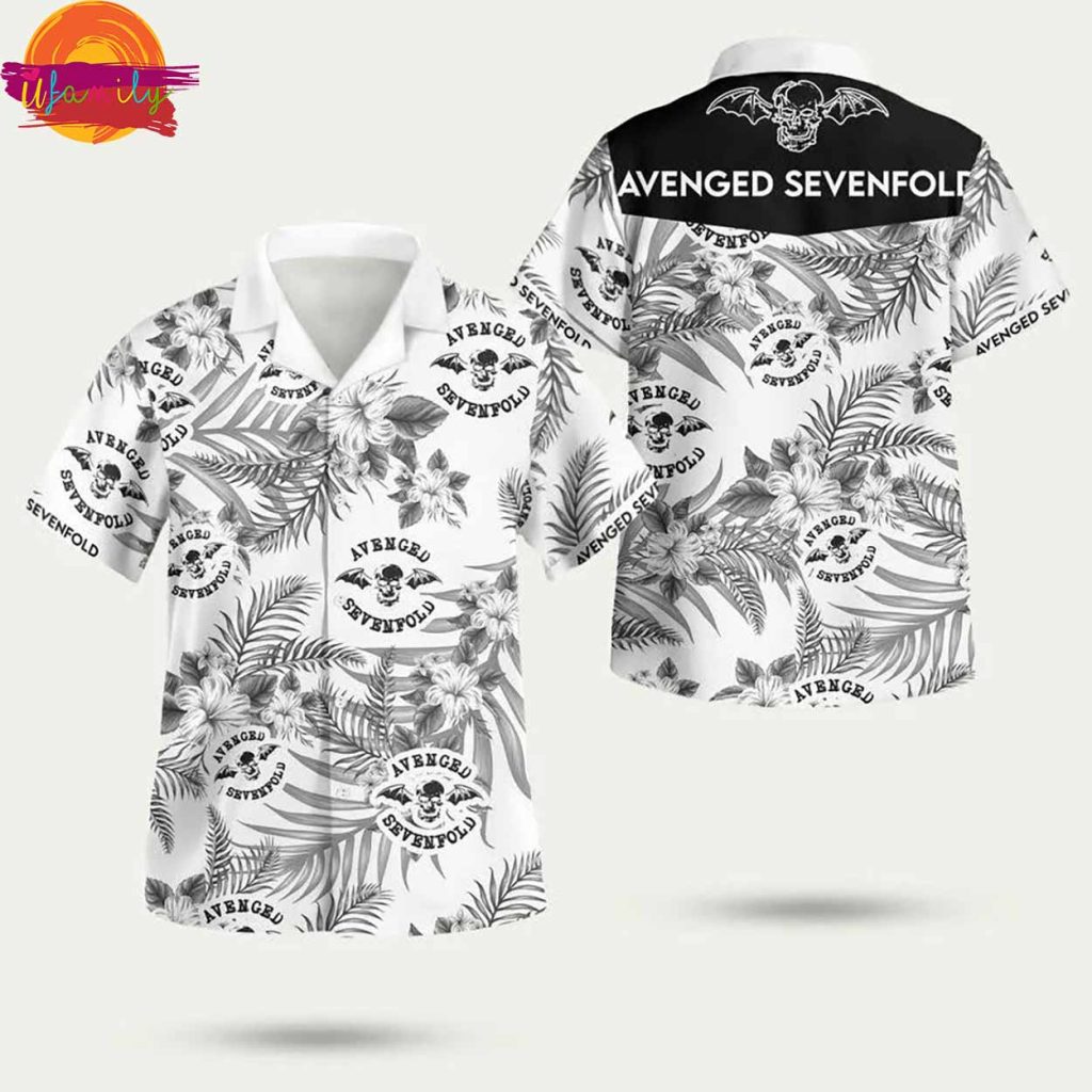 Avenged Sevenfold Tropical Hawaiian Shirt Style