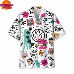 Blink 182 Life Is Too Short To Last Long Hawaiian Shirt 2