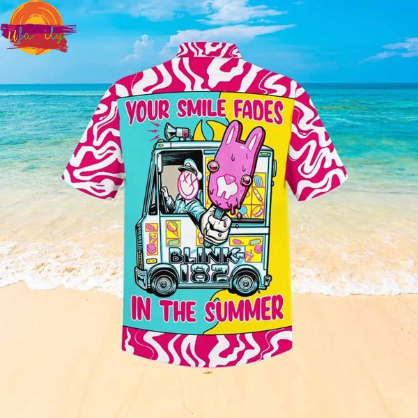Blink-182 Your Smile Fades In The Summer Hawaiian Shirt
