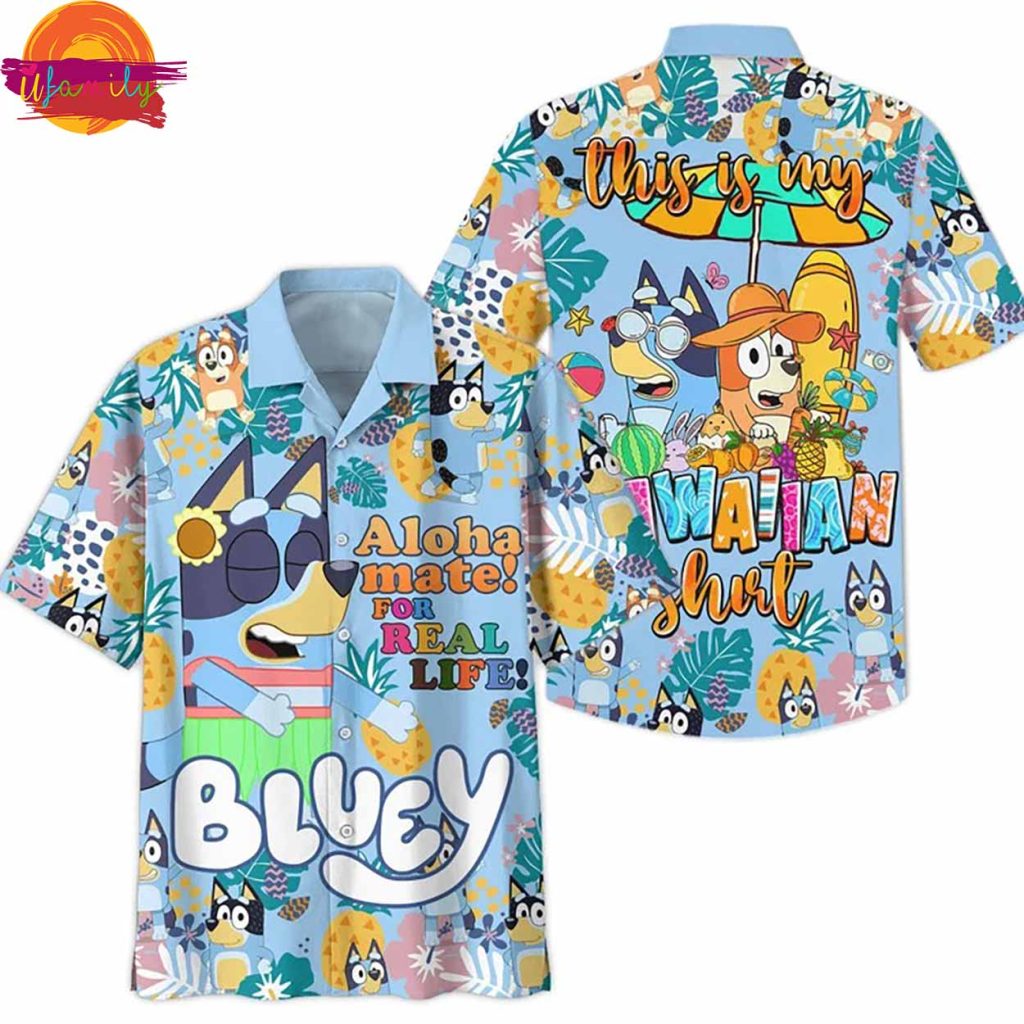 Bluey This Is My Hawaiian Shirt