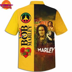 Bob Marley One Love Hawaiian Shirt 2