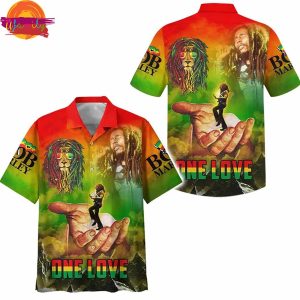 Bob Marley One Love Hawaiian Shirt In 2024 1