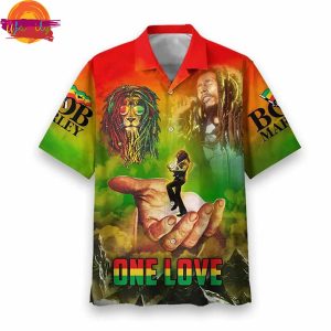 Bob Marley One Love Hawaiian Shirt In 2024 3