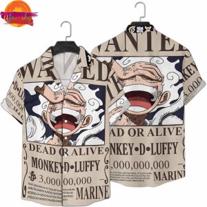 Dead Or Alive Monkey D Luffy Gear 5 Hawaiian Shirt
