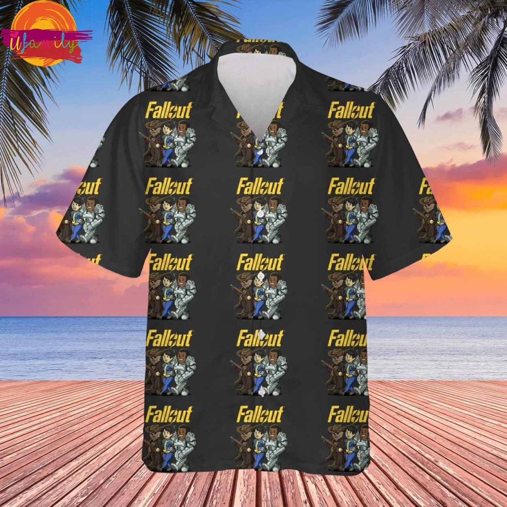Fallout Vault Boy Hawaiian Shirt