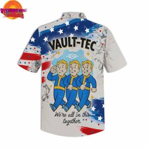 Fallout Vault Tec Hawaiian Shirt 3