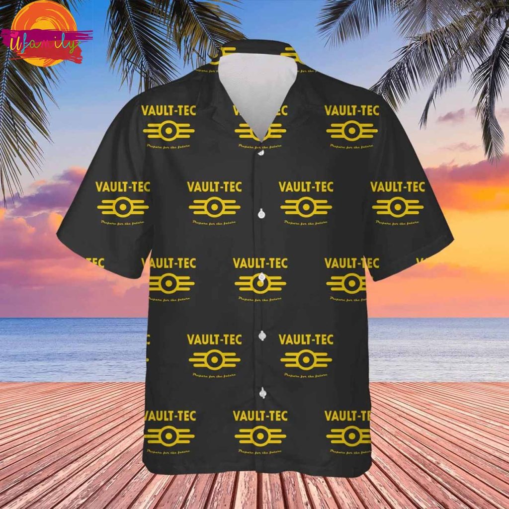 Fallout Vault-Tec Hawaiin Shirt For Men