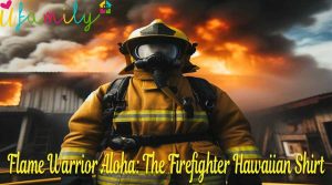 Flame Warrior Aloha The Firefighter Hawaiian Shirt