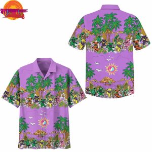 Grateful Dead Dancing Hawaiian Shirt 2