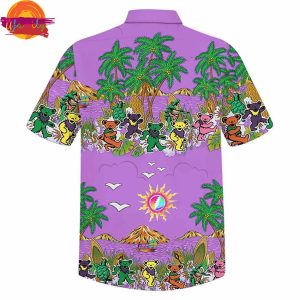 Grateful Dead Dancing Hawaiian Shirt 3