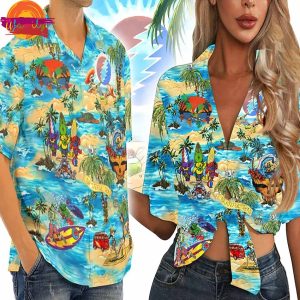 Grateful Dead Tropical Hawaiian Shirt 1
