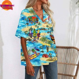 Grateful Dead Tropical Hawaiian Shirt 3