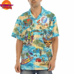 Grateful Dead Tropical Hawaiian Shirt 5