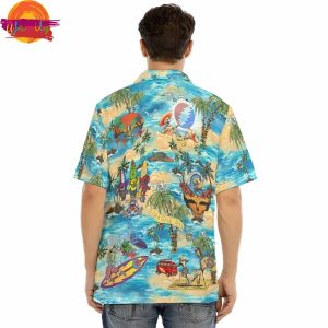Grateful Dead Tropical Hawaiian Shirt 6