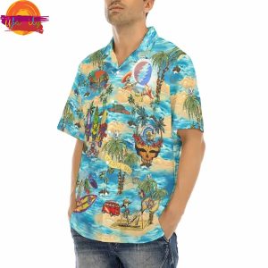 Grateful Dead Tropical Hawaiian Shirt 8