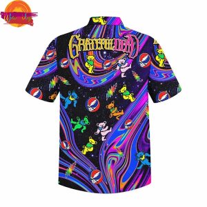 Grateful Dead Universe Colorful Hawaiian Shirt 3