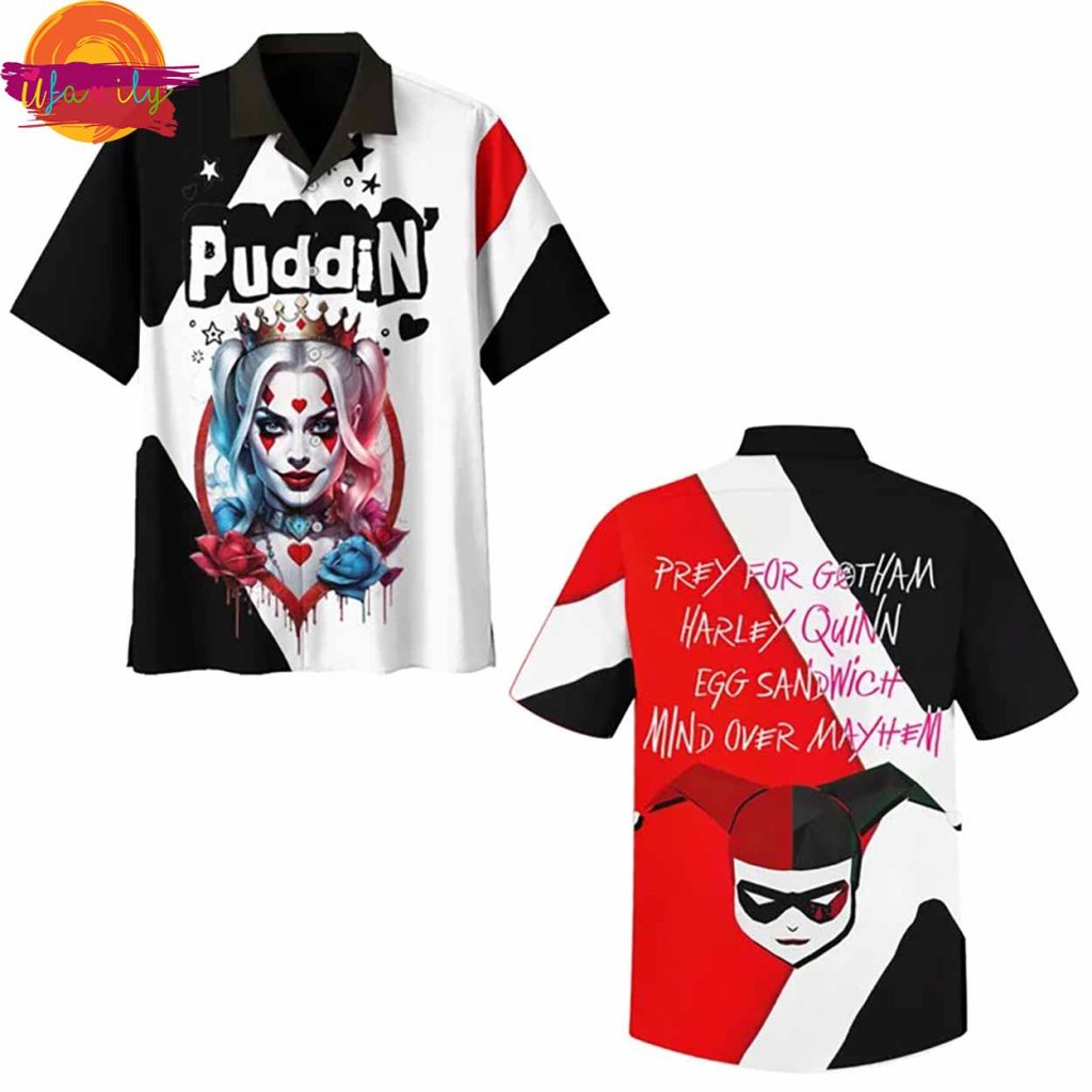Harley Quinn Queen Hawaiian Shirt