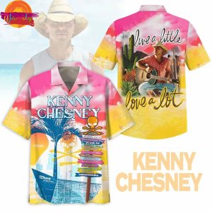 Kenny Chesney Live A Little Hawaiian Shirt