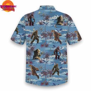 King Kong Pattern Hawaiian Shirt 3