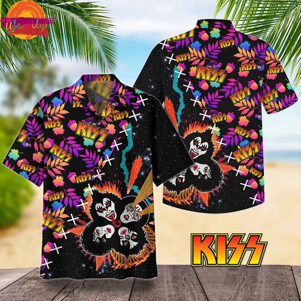 Kiss Rock And Roll All Nite Hawaiian Shirts