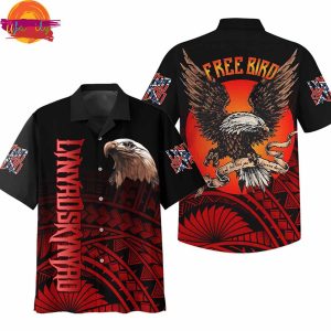 Lynyrd Skynyrd Free Bird Eagle Hawaiian Shirt 1