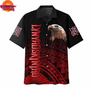 Lynyrd Skynyrd Free Bird Eagle Hawaiian Shirt 2