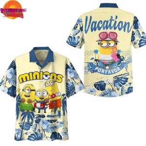 Minion Vacation Hawaiian Shirt