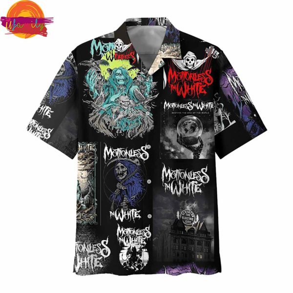 Motionless In White God Of Death Hawaiian Shirt
