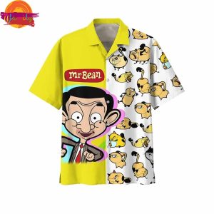 Mr Bean Pattern Hawaiian Shirt 2