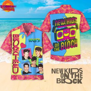 NKOTB Blockhead Hawaiian Shirt 1