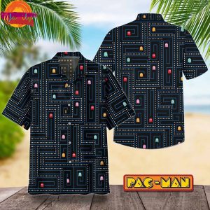 Pac-Man Game Hawaiian Shirt