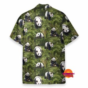 Panda Gift For Animal Lovers Hawaiian Shirt 2