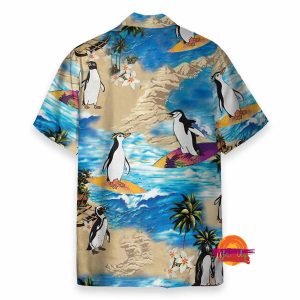 Penguin island Hawaiian Shirt 2